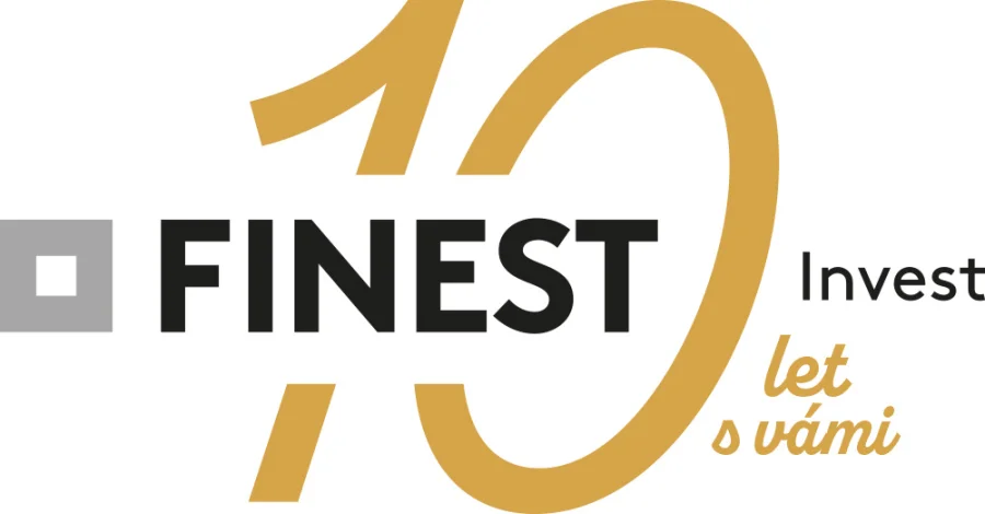 Finest Invest výroční logo 10 let