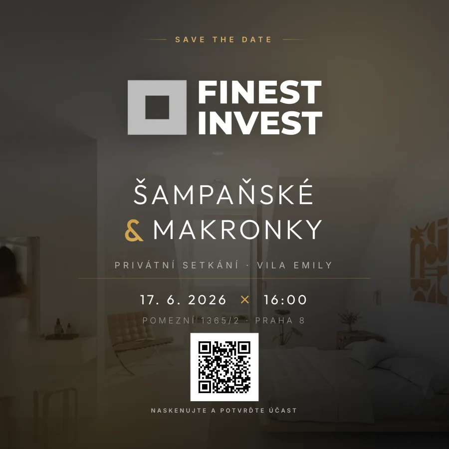 Save the date: Šampaňské a makronky