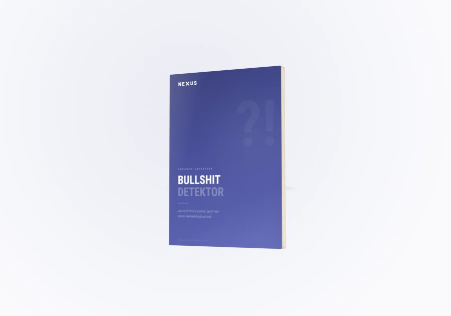 Ebook Bullshit detektor: mockup