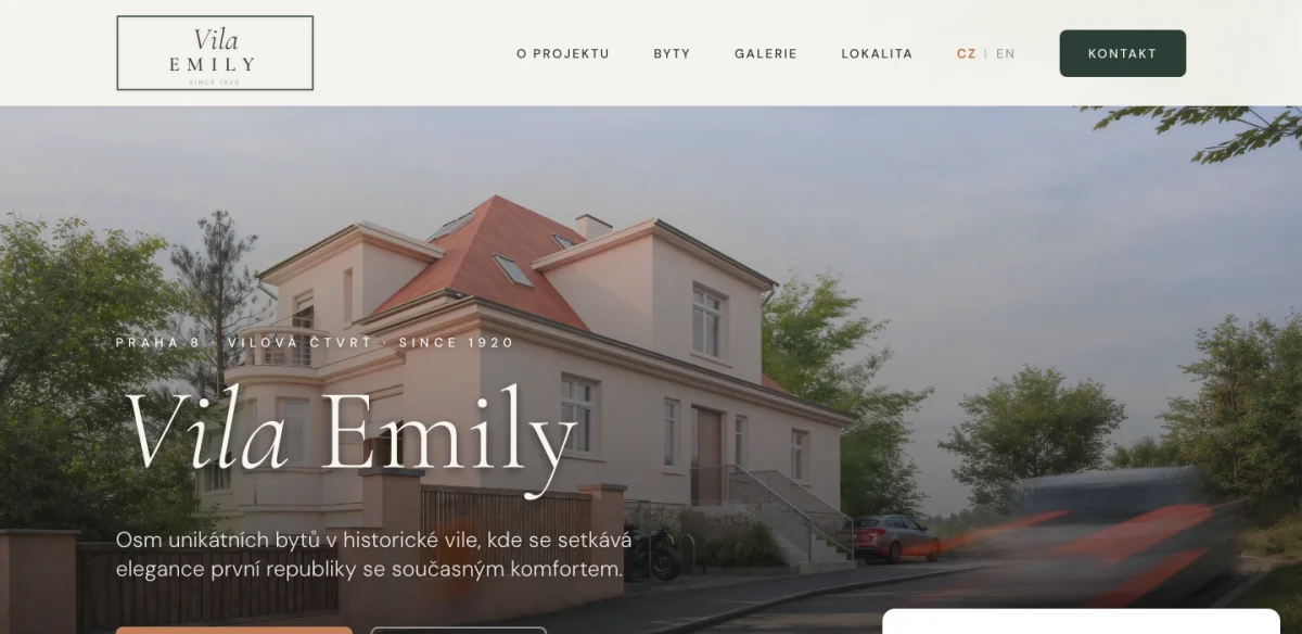 Web Vila Emily